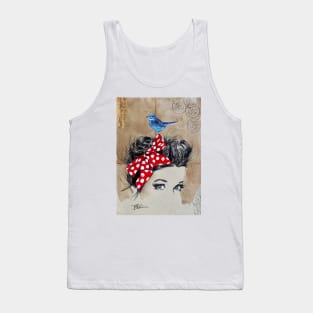 Bandana bird Tank Top